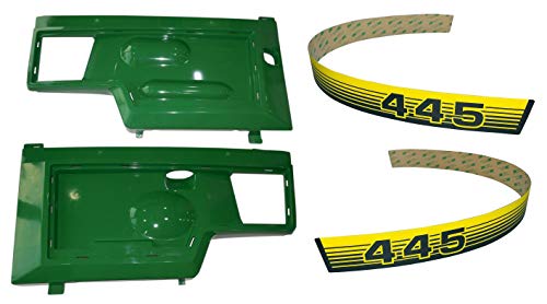 New LH RH Side Panels Decal Set Replaces AM128982 AM128983 M116148 M1166149 Fits John Deere 445 Sn Below 070000