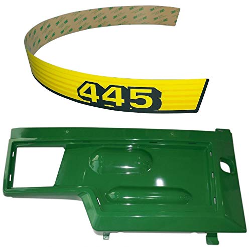 New Right Side Panel Decal Replaces AM128982 M130322 Fits John Deere 445 Sn Above 070001