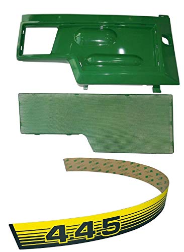 RH Side PanelScreenSticker Set AM128982 M116020 Fits John Deere 445 Low SN