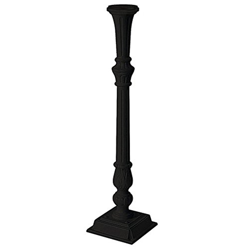 Salsbury Industries 4890blk Classic Mailbox Post Black