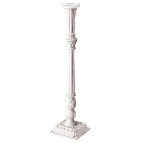 Salsbury Industries 4890wht Classic Mailbox Post White