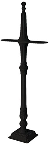 Salsbury Industries 4892blk 2 Sided Classic Mailbox Post Black