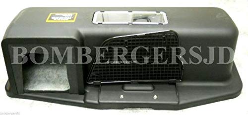 John Deere AM127880 Rear Bagger Hopper Top Cover 2 Bag 300 400 with Square Chute Seal