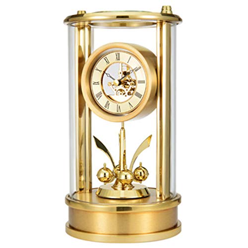 DQMSB Modern Minimalist European Sitting Clock Silent Fashion Clock Living Room Bedroom Creative Table Clock