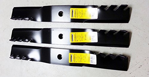 B1pd5011d Set Of 3 Kubota 54&quot Predator Mulching Mower Blades K5619-34350