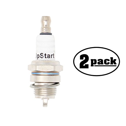 2-Pack Replacement Spark Plug for MTD PRO Lawn Mower Garden Tractor with Kawasaki 15 17 hp V-Twin - Compatible with Champion RCJ8Y NGK BPMR4A  BPMR6A Spark Plugs