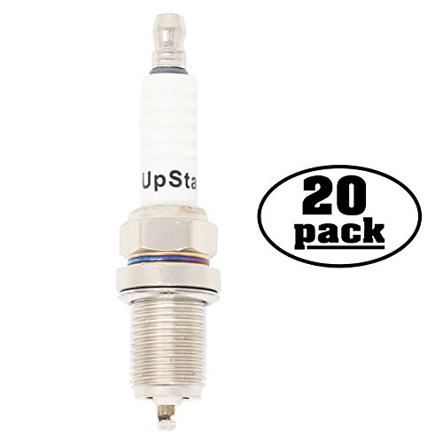 UpStart Components 20-Pack Replacement Spark Plug for MTD PRO Lawn Mower Garden Tractor with Kohler 13 hp OHV - Compatible with Champion RC12YC NGK BCPR5ES Spark Plugs