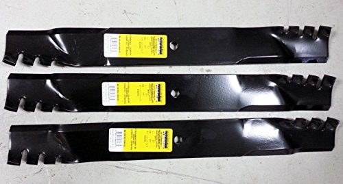 B1PD5147D Set of 3 Kubota 72 predator mulching mower blades K5677-34340 RCK72 RCK72P