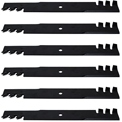 6PK Mulching Lawn Mower Blades for 61 Scag Cheetah Turf Tiger Wildcat 48111 481708 481712 482879 48304 483318 A48111 A48304