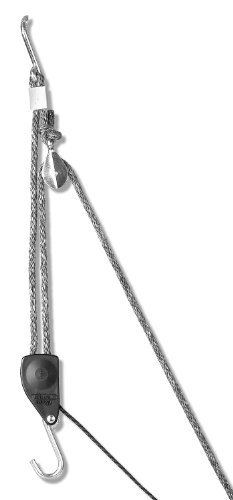 Carolina North Hang 'em High Hand Chain Hoist, Hook Mount, 250 Lbs Capacity, Lift, Headroom, Model: Hh20, Outdoor