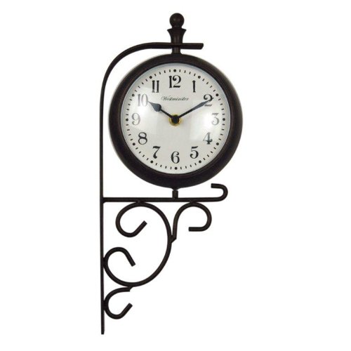 Luster Leaf Evesham 20054 Clock and Thermometer