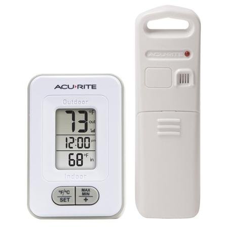 Acurite Wireless IndoorOutdoor Thermometer with Clock