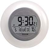 TAYLOR 1750 Atomic Wall Clock with Thermometer electronic consumer