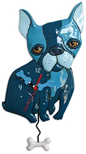 Allen Designs Swinging Pendulum Clock Le Bleu P1928 14 Inches X 75 Inches