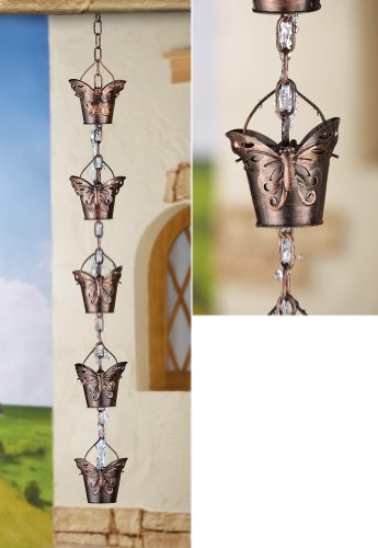 Decorative Butterfly Iron Rain Chain