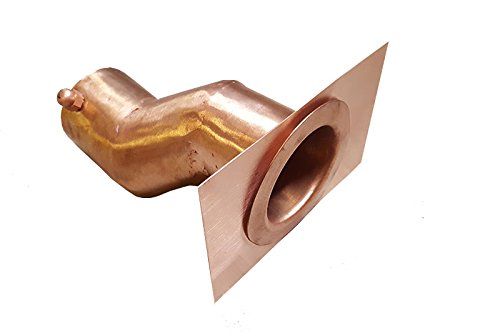 Nutshell Stores 2 Inch Offset Copper Rain Chain Installation Kit