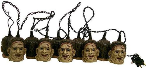 Decorative Light Set The Texas Chainsaw Massacre Leatherface Head Lites