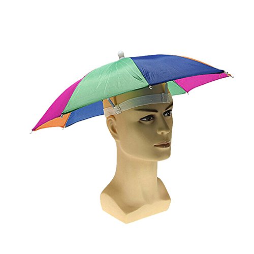 Ezyoutdoor Bucket Hat With String Foldable Outdoor Umbrella Hat Cap Sun Rain For Golf Fishing Camping Headwear