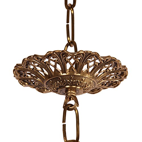 Delicacy Palace Carved Shaped Brass Rain Chain
