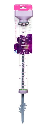 Headwind Consumer Products 820-0582 EZREAD Decorative Rain Gauge 15-Inch Easter Purple