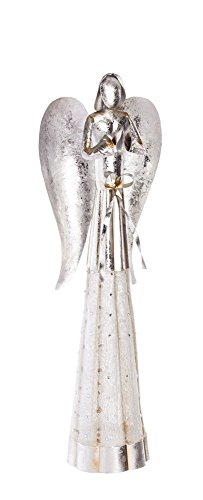 New Creative Metal Small Lighted Angel Statue