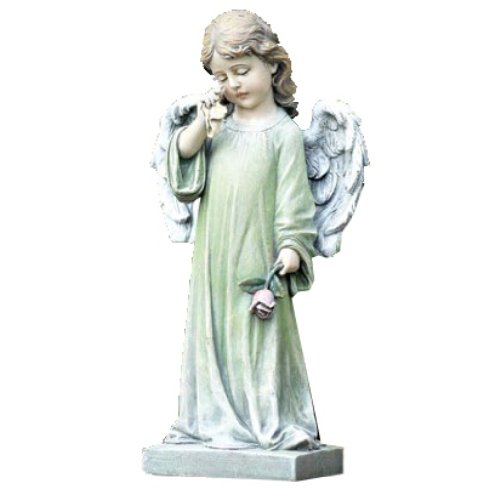Napco Commemorative Garden Statue Weeping Angel