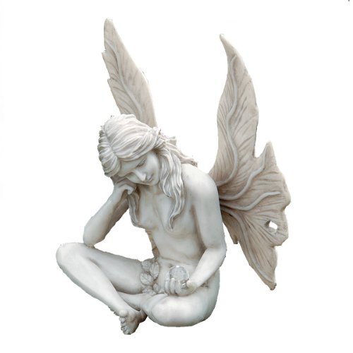 Design Toscano The Secret Garden Gazing Fairy Statue