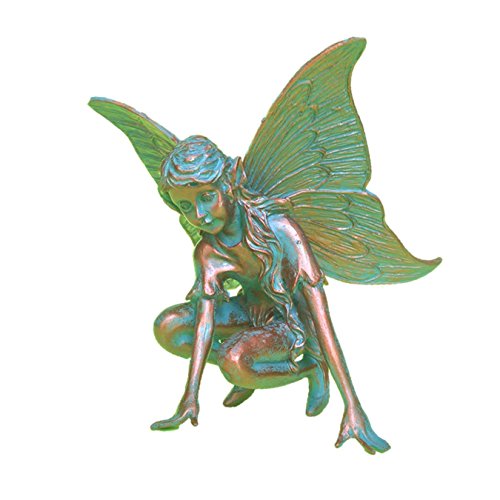 Homestyles Butterfly Fairy Figurine 96202 Garden Statue Bronze Patina