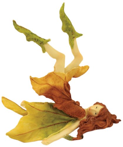Top Collection Enchanted Story Fairy Garden Playful Leafy Fairy Outdoor Statue