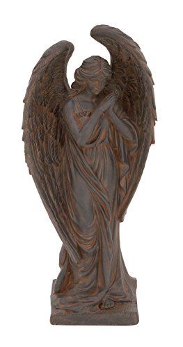 GwG Outlet Polystone Angel Sculpture 14W 31H 79997