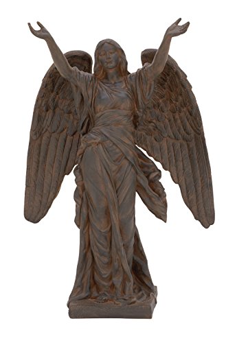 GwG Outlet Polystone Angel Sculpture 23W 35H 79945