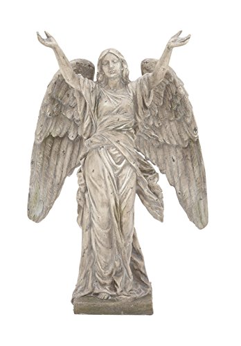 GwG Outlet Polystone Angel Sculpture 23W 35H 79998