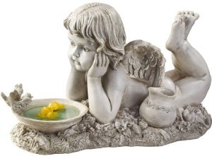 18.5" Baby Angel Cherub Home Garden Sculpture Statue Figurine