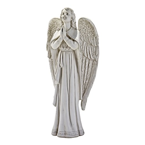 Design Toscano Divine Guidance Praying Angel Statue Size Large