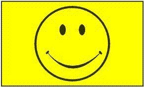 Happy Face (smiley Yellow) Flag: 3x5ft Poly
