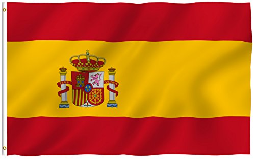 New 3x5 National Spanish Flag of Spain Country Flags Garden Lawn Supply Maintenance