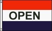 Open Flag - - 2ft X 3ft - - 2x3 Open Banner