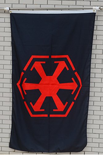 Fyon Large Flag Sith Empire Flag 3X5Ft
