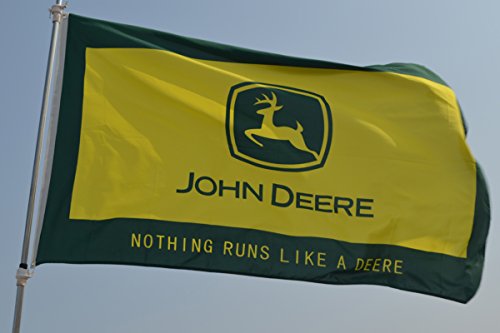 Large Flag John Deere Flag  Banner Digital Printing--John Deere Flags 3X5
