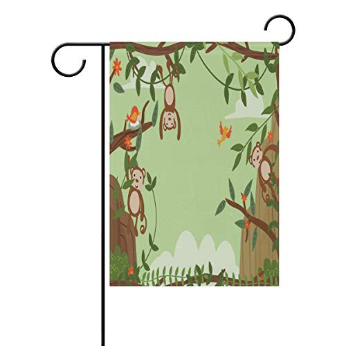 EVERUI Seasonal Personalized Garden Flags Decorative Outdoor Flags for Yard and Wedding Printed on Both Sides 12 x 18