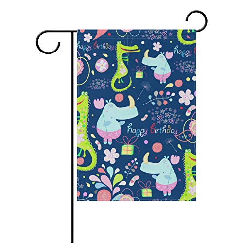 EVERUI Seasonal Personalized Garden Flags Decorative Outdoor Flags for Yard and Wedding Printed on Both Sides 12 x 18