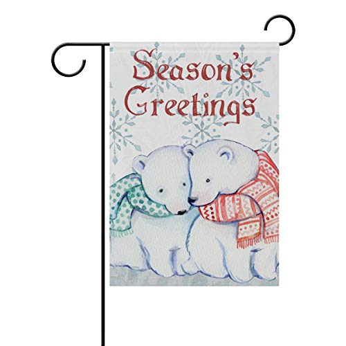 EVERUI Seasonal Personalized Garden Flags Decorative Outdoor Flags for Yard and Wedding Printed on Both Sides 12 x 18