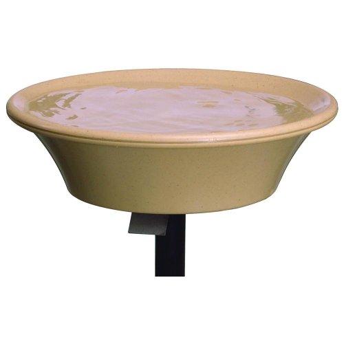 Allied Precision 14 in Heated Bird Bath with EZ-Tilt DeckPole Mount 1