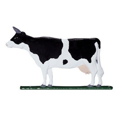 Cow Weathervane 30in Rooftop Color