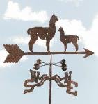 EZ Vane Alpaca and Baby Weathervane