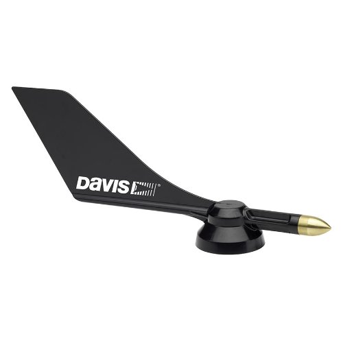 Davis 7906L Wind Vane D-shaped receptacle with Davis Logo