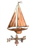 Sailboat Weathervane