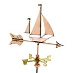 Small Sailboat Weathervane