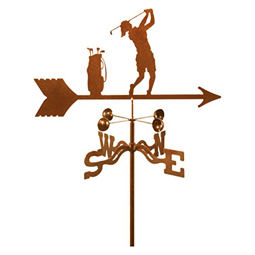 EZ Vane Female Golfer Weathervane