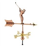 Small Golfer Weathervane